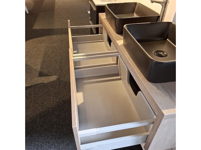 Badmeubel, hr badmeubelen, bloxx, concrete oak - afbeelding 14 van  16