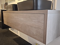Badmeubel, hr badmeubelen, bloxx, concrete oak - afbeelding 15 van  16