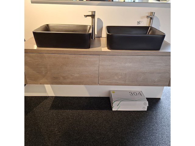 Badmeubel, hr badmeubelen, bloxx, concrete oak - afbeelding 16 van  16
