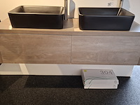 Badmeubel, hr badmeubelen, bloxx, concrete oak - afbeelding 16 van  16