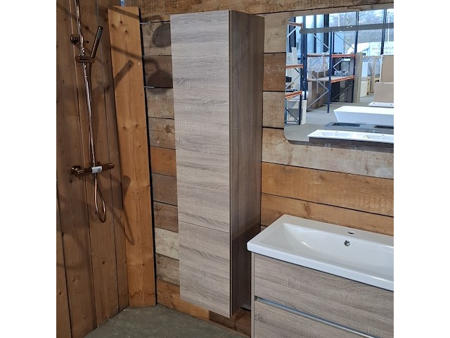 Badmeubel, hr badmeubelen, como, eiken - afbeelding 3 van  13