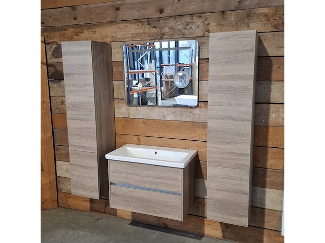 Badmeubel, hr badmeubelen, como, eiken - afbeelding 1 van  13