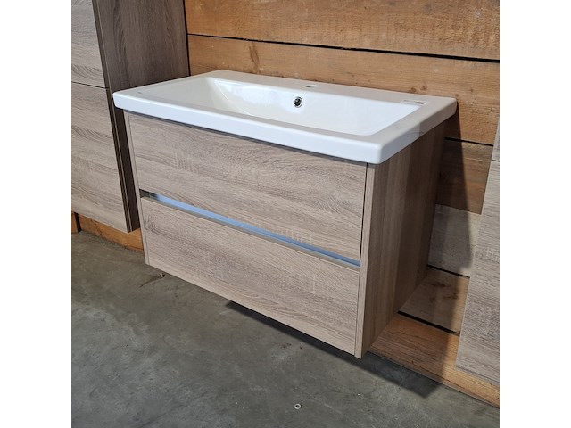 Badmeubel, hr badmeubelen, como, eiken - afbeelding 6 van  13