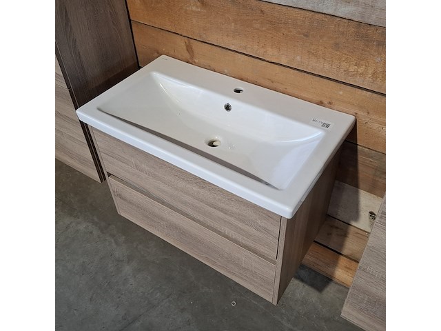 Badmeubel, hr badmeubelen, como, eiken - afbeelding 8 van  13