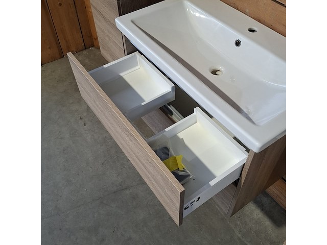 Badmeubel, hr badmeubelen, como, eiken - afbeelding 10 van  13