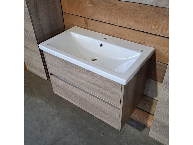 Badmeubel, hr badmeubelen, como, eiken - afbeelding 7 van  13