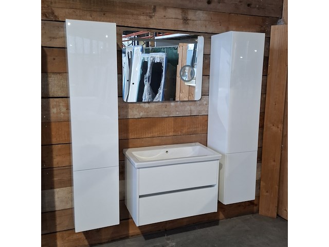 Badmeubel, hr badmeubelen, como, glans wit - afbeelding 1 van  12