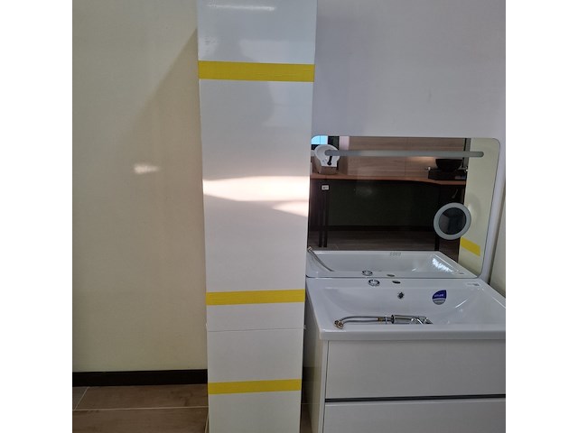 Badmeubel hr badmeubelen, como, glans wit - afbeelding 8 van  16