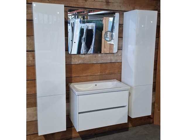 Badmeubel hr badmeubelen, como, glans wit - afbeelding 1 van  16