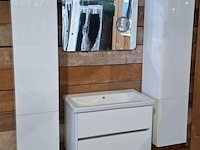 Badmeubel hr badmeubelen, como, glans wit