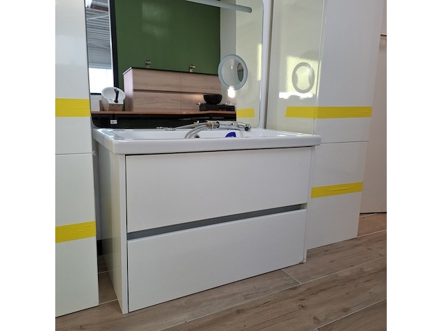 Badmeubel hr badmeubelen, como, glans wit - afbeelding 11 van  16
