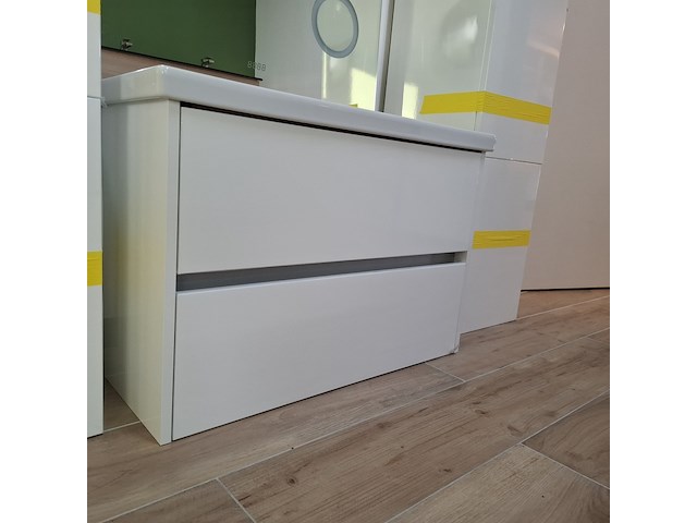 Badmeubel hr badmeubelen, como, glans wit - afbeelding 12 van  16