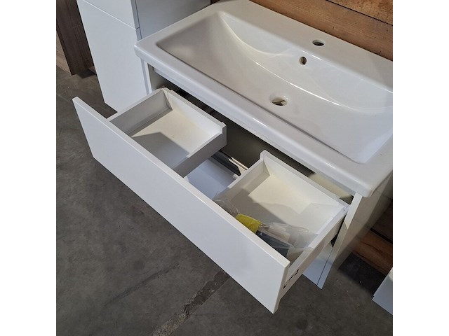 Badmeubel, hr badmeubelen, como, glans wit - afbeelding 9 van  12