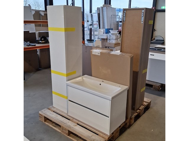 Badmeubel, hr badmeubelen, como, glans wit - afbeelding 3 van  12