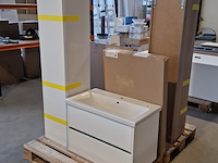 Badmeubel, hr badmeubelen, como, glans wit - afbeelding 3 van  12