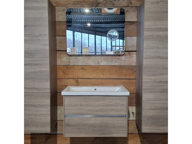 Badmeubel, hr badmeubelen, como, grijs eiken - afbeelding 1 van  7