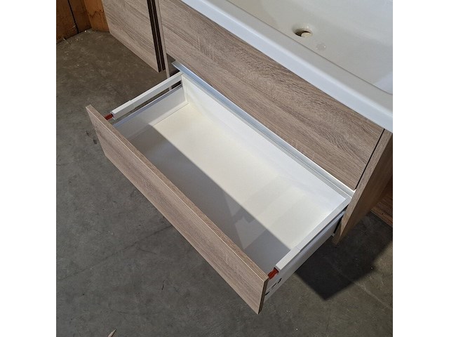 Badmeubel, hr badmeubelen, como, grijs eiken - afbeelding 5 van  7