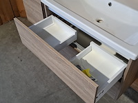 Badmeubel, hr badmeubelen, como, grijs eiken - afbeelding 6 van  7