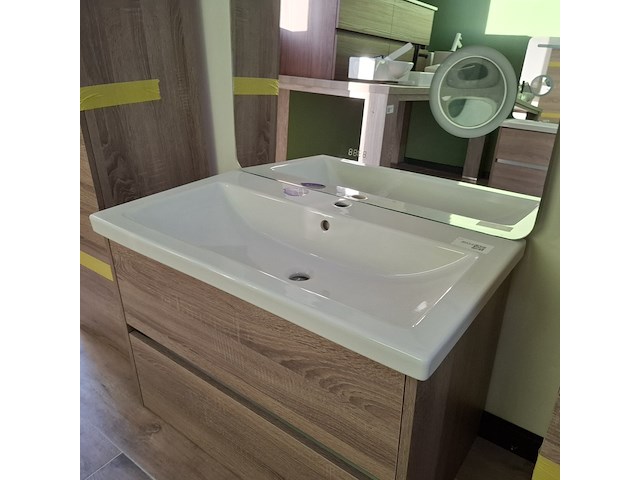 Badmeubel hr badmeubelen, como, grijs eiken - afbeelding 2 van  15