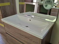 Badmeubel hr badmeubelen, como, grijs eiken - afbeelding 2 van  15