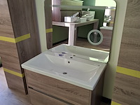 Badmeubel hr badmeubelen, como, grijs eiken - afbeelding 4 van  15