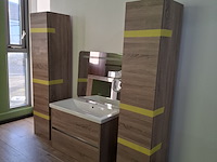 Badmeubel hr badmeubelen, como, grijs eiken - afbeelding 8 van  15