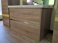 Badmeubel hr badmeubelen, como, grijs eiken - afbeelding 11 van  15