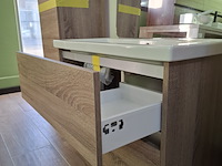 Badmeubel hr badmeubelen, como, grijs eiken - afbeelding 12 van  15