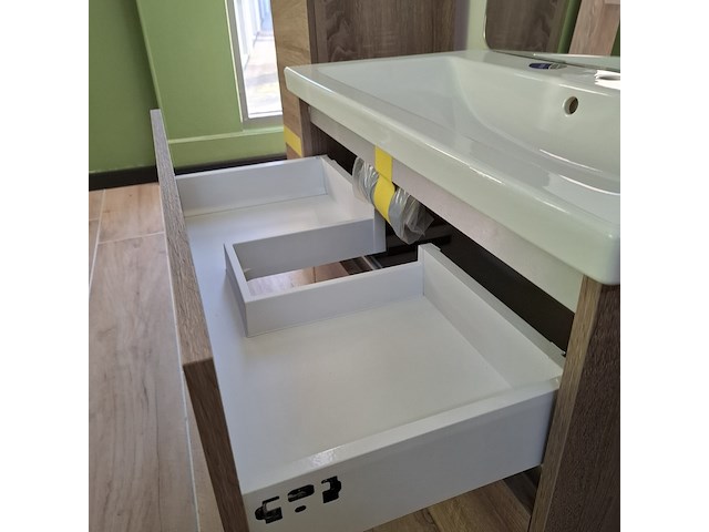 Badmeubel hr badmeubelen, como, grijs eiken - afbeelding 13 van  15