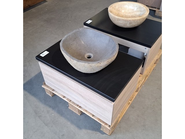 Badmeubel, hr badmeubelen, eiken - afbeelding 4 van  11