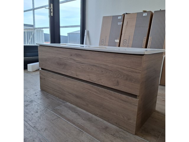 Badmeubel hr badmeubelen, eiken - afbeelding 2 van  9