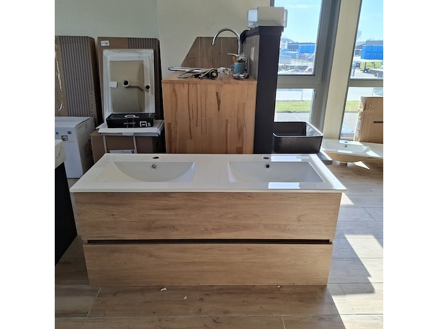 Badmeubel hr badmeubelen, eiken - afbeelding 4 van  10