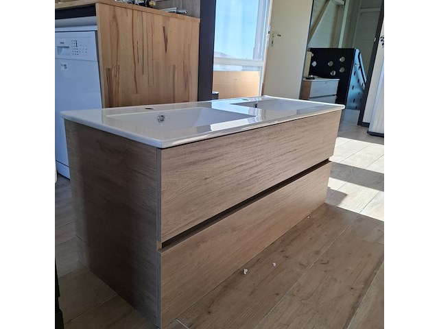 Badmeubel hr badmeubelen, eiken - afbeelding 5 van  10