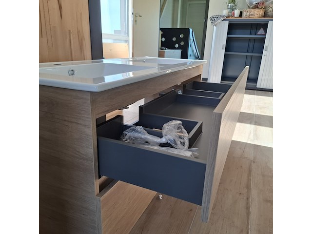 Badmeubel hr badmeubelen, eiken - afbeelding 7 van  10