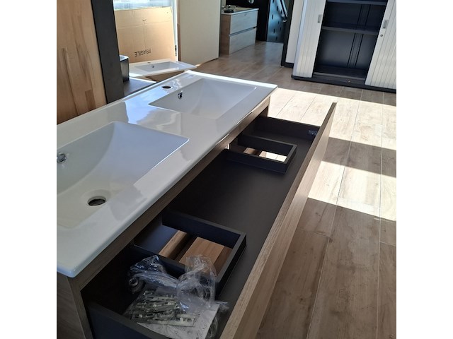 Badmeubel hr badmeubelen, eiken - afbeelding 8 van  10