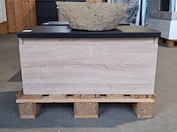 Badmeubel, hr badmeubelen, eiken - afbeelding 9 van  11