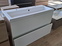 Badmeubel hr badmeubelen, glans wit - afbeelding 2 van  9