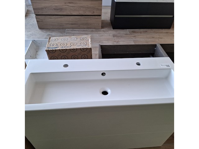 Badmeubel hr badmeubelen, glans wit - afbeelding 9 van  9