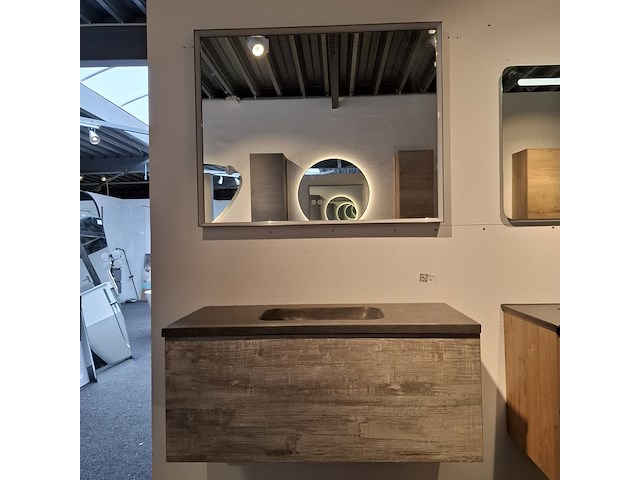 Badmeubel hr badmeubelen, infinity, craft oak - afbeelding 1 van  14