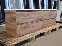 Badmeubel, hr badmeubelen, infinity, raw oak - afbeelding 5 van  12