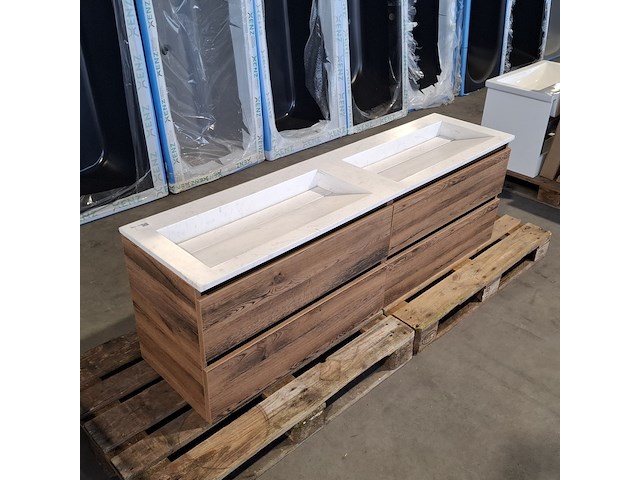 Badmeubel, hr badmeubelen, infinity, raw oak - afbeelding 6 van  12