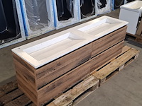 Badmeubel, hr badmeubelen, infinity, raw oak - afbeelding 6 van  12