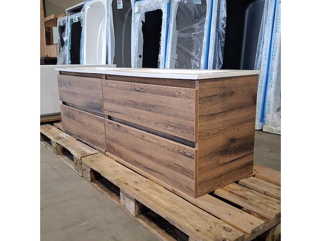 Badmeubel, hr badmeubelen, infinity, raw oak - afbeelding 7 van  12