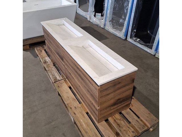 Badmeubel, hr badmeubelen, infinity, raw oak - afbeelding 8 van  12