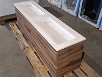 Badmeubel, hr badmeubelen, infinity, raw oak - afbeelding 8 van  12