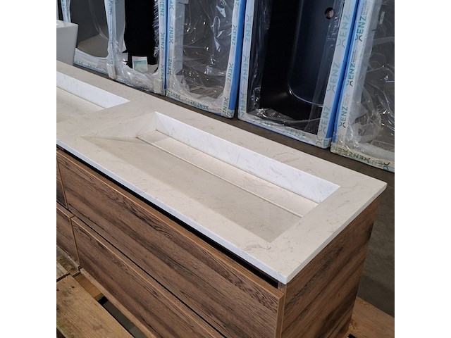 Badmeubel, hr badmeubelen, infinity, raw oak - afbeelding 9 van  12