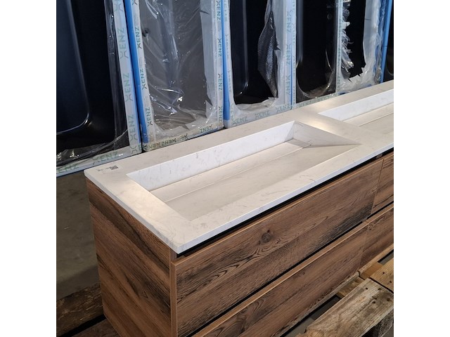 Badmeubel, hr badmeubelen, infinity, raw oak - afbeelding 10 van  12