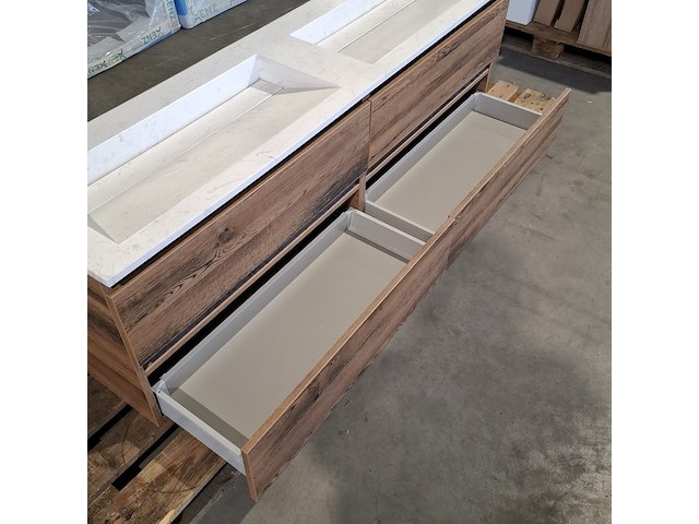 Badmeubel, hr badmeubelen, infinity, raw oak - afbeelding 12 van  12