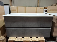 Badmeubel hr badmeubelen, lorencio, beton antraciet - afbeelding 1 van  9