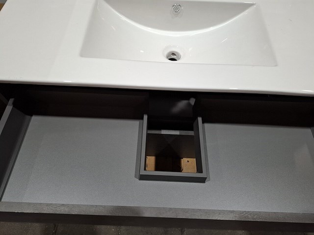 Badmeubel hr badmeubelen, lorencio, beton antraciet - afbeelding 6 van  9